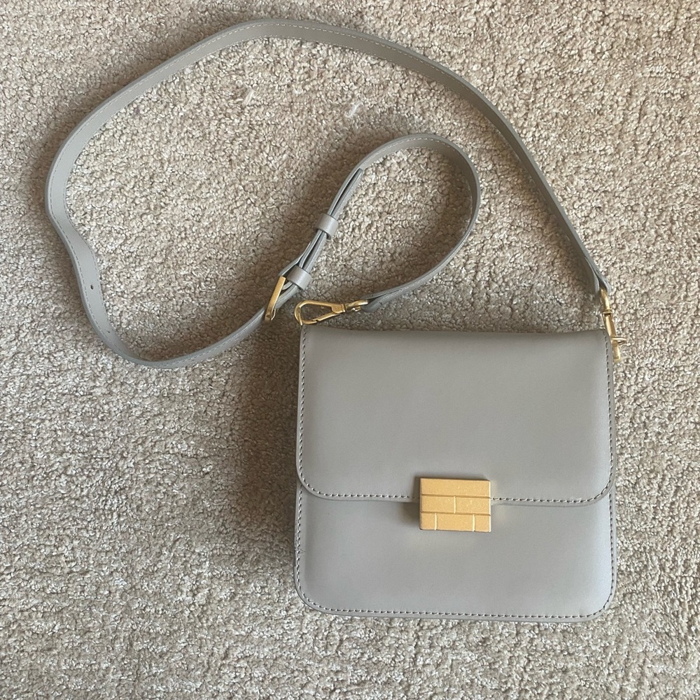 FRAME Le Signature Mini Smooth Leather Crossbody Bag